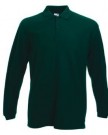 FRUIT-OF-THE-LOOM-PREMIUM-LONG-SLEEVE-POLO-SHIRT-8-COLOURS-MEDIUM-3941-FOREST-GREEN-0
