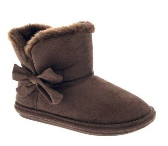 FUR-LINED-WOMENS-SLIPPERS-BOOTS-FAUX-SUEDE-6-Brown-0