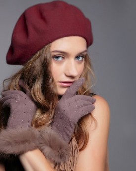 Fashion-100-Wool-Warm-New-Women-Lady-French-Artist-Winter-Felt-Wool-Beret-Beanie-Hat-Ski-Cap-Tam-Gifts-9-colors-for-selection-with-high-quality-08-Wine-Red-0