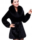 Fashion-Design-Imitated-Mink-Fur-Warm-Jacket-Fur-Collar-Fur-Coats-Black-XXL-0