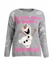 Fashion-Top-New-Do-you-want-to-build-a-snowman-Olaf-Christmas-Jumper-Sweater-Xmas-Sizes-SM-ML-8-10-12-14-16-12-Silver-Gray-0