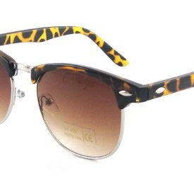 FashionLDN-New-Tortoise-Wayfarer-Clubmaster-Mens-Womens-Sunglasses-Retro-Vintage-80s-A3-0