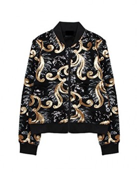 FashionWind-Womens-Sexy-Black-Gold-Sequins-Floral-Pattern-Jacket-and-Coat-0