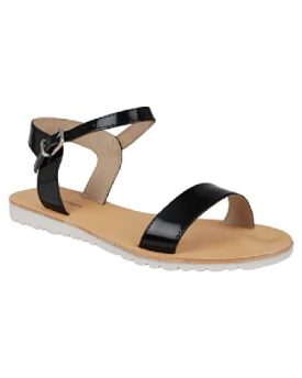 Firetrap-Womens-Clean-Cut-Sandals-Black-5-0