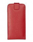 Fonerize-Flip-Real-Leather-Wallet-Card-Case-for-iPhone-4-4S-Red-0-1