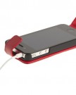 Fonerize-Flip-Real-Leather-Wallet-Card-Case-for-iPhone-4-4S-Red-0-2