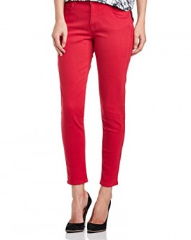 French-Connection-Womens-Cute-T-5-Pocket-Skinny-Jeans-Pink-Berry-Punch-W33L33-Manufacturer-Size16-0
