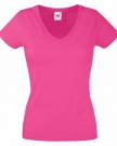 Fruit-Of-The-Loom-Ladies-Lady-Fit-Valueweight-V-Neck-Short-Sleeve-T-Shirt-M-Light-Pink-0-1