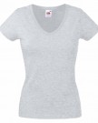 Fruit-Of-The-Loom-Ladies-Lady-Fit-Valueweight-V-Neck-Short-Sleeve-T-Shirt-M-Light-Pink-0-2