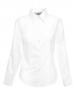 Fruit-Of-The-Loom-Lady-Fit-Oxford-Long-Sleeve-Shirt-White-M-0