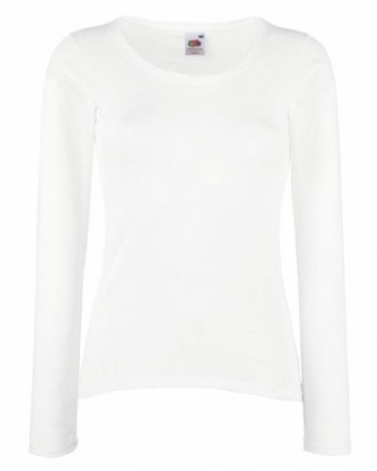 Fruit-Of-The-Loom-Lady-Fit-Valueweight-Long-Sleeve-T-Shirt-White-M-0