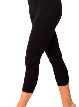 Funky-Boutique-Cropped-Summer-Cotton-Leggings-Funky-Boutique-Womens-34-Length-All-Sizes-8-24-12-L-Black-0