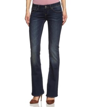 G-star-Raw-Womens-3301-Boot-Cut-Jeans-Blue-Dark-Aged-W28L32-0