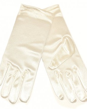 GIZZY-Ladies-Plain-Satin-Cuff-Length-Occasion-Gloves-Cream-0