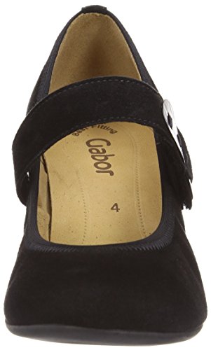 Gabor Womens Caprice S Mary Jane Flats 95.481.17 Black Suede 5.5 UK, 38.5 EU - Image 5