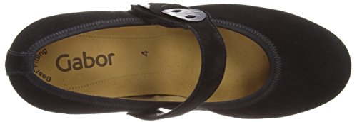 Gabor Womens Caprice S Mary Jane Flats 95.481.17 Black Suede 5.5 UK, 38.5 EU - Image 8