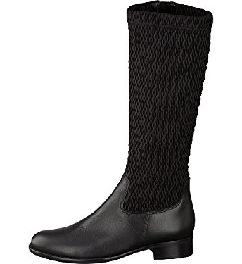 Gabor-Womens-Dynamic-Boots-9164747-Black-LeatherBlack-Stretch-HT-45-UK-375-EU-0