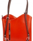 Genuine-Italian-Leather-Orange-with-Brown-Handbag-Shoulder-Bag-or-Back-Pack-LARGER-VERSION-Includes-a-Protective-Dust-Bag-0-0