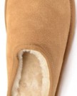 Genuine-Unisex-Mule-Extra-Thick-Sheepskin-Slip-on-Slippers-with-Hard-Man-Made-Sole-Chestnut-Brown-Size-10-0-5