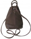 Giglio-Italian-Grain-Leather-Rucksack-Backpack-Shoulder-Bag-Purple-0-3