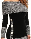 Glamour-Empire-Sexy-Warm-Knit-Ladies-Sweater-Jumper-Dress-Tunic-Top-913-One-Size-UK-101214-EU-384042-Black-0-0