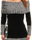 Glamour-Empire-Sexy-Warm-Knit-Ladies-Sweater-Jumper-Dress-Tunic-Top-913-One-Size-UK-101214-EU-384042-Black-0
