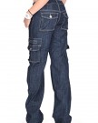 Glamour-Outfitters-Dark-Wash-Wide-Leg-Denim-Cargo-Pants-Combat-Jeans-Indigo-14-0-1