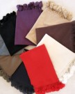 Grey-Cashmere-Wool-Shawl-Scarf-Wrap-With-Fur-Pom-Poms-By-Handbag-Bliss-0-3