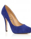 H251-Blue-Faux-Suede-Stiletto-High-Heel-Concealed-Platform-Court-Shoes-Size-UK-4-EU-37-0-0