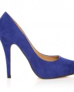 H251-Blue-Faux-Suede-Stiletto-High-Heel-Concealed-Platform-Court-Shoes-Size-UK-4-EU-37-0