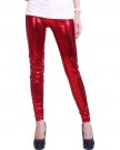 HDE-Footless-Liquid-Wet-Look-Shiny-Metallic-Stretch-Leggings-Red-Small-0
