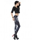HDE-Womens-Funky-Digital-Graphic-Print-Designs-Stretch-Leggings-Dark-Bionic-Legs-0-1