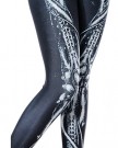 HDE-Womens-Funky-Digital-Graphic-Print-Designs-Stretch-Leggings-Dark-Bionic-Legs-0-3
