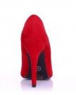 HILLARY-Red-Faux-Suede-Stilleto-High-Heel-Classic-Court-Shoes-Size-UK-8-EU-41-0-2
