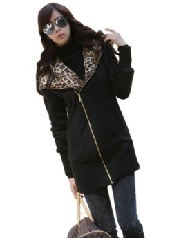 HOT-Ladies-Leopard-Jacket-Coat-Warm-Sweater-Outerwear-Hoodie-Sweatshirt-Black-0