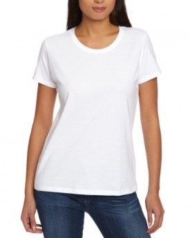 Hanes-Womens-Organic-Crew-Neck-T-Shirt-Womens-T-Shirt-White-Medium-0