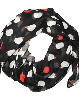 Hedgehog-Print-Design-Lightweight-Scarves-for-Women-Large-Size-Lady-Scarf-0