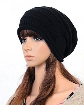 Hot-Unisex-Winter-Plicate-Baggy-Beanie-Knit-Crochet-Ski-Hat-Slouch-Cap-for-Men-Women-Simple-Stylish-Design-5-Colors-Choices-Black-Red-Beige-Gray-and-Coffee-HT-0008-0
