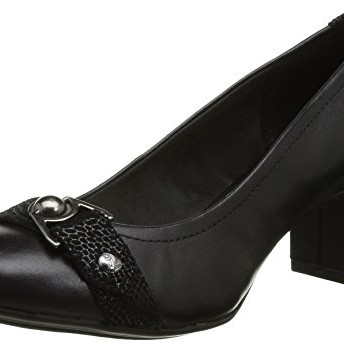 Hush-Puppies-Womens-Camilla-Imagery-Court-Shoes-HW05137-Black-Leather-8-UK-415-EU-10-US-0