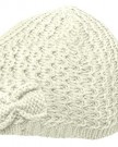 ILCK-Ladies-Womens-Bow-Beanie-Hat-Cap-Plain-Colour-Knitted-Warm-Winter-Wooly-0