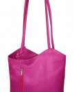 IOIOMIO-Borsetta-per-le-Icone-Womens-Shoulder-Bag-Pink-Pink-Fuchsia-0