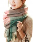 ISASSY-Womens-Ladies-Vintage-Wraps-scarf-scarves-Elegant-Tartan-Plaid-cashmere-scarf-Shawl-silk-Chiffon-Printing-Chinese-long-Style-warm-neck-for-autumn-winterchristmas-gift-0-0