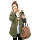Imixcity-Womens-Coat-Winter-Hooded-Army-Green-Large-0