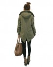 Imixcity-Womens-Coat-Winter-Hooded-Army-Green-Large-0-2