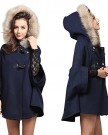 Imixcity-Womens-Hooded-Poncho-Cape-Coat-Faux-Fur-Shawl-Wool-L-Dark-Blue-0-2