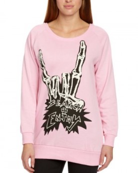 Iron-Fist-Search-and-Enjoy-Sweater-Womens-Jumper-Pink-X-Small-0
