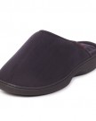 Isotoner-Secret-Sole-Front-Seam-Pillowstep-Mule-Slippers-UK-6-Black-0
