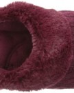 Isotoner-Womens-Cable-Knit-Pillowstep-Mule-Berry-Slippers-95327BER6-6-UK-39-EU-0-5