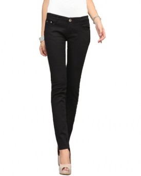 JNTworld-Womens-Stretchy-Denim-Jeans-Cotton-Long-Pants-Trousers-UK16-UK18-Black-0