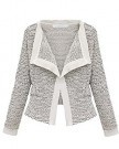 JTC-Women-Knit-Long-Sleeve-Slim-Short-Coat-Cardigan-Jacket-Outerwear-Top-S-Ivory-0